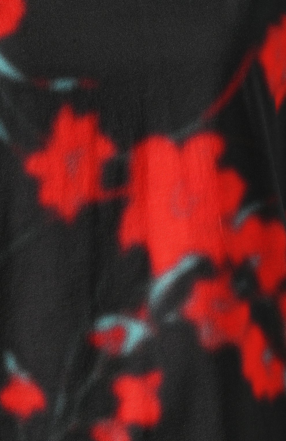 Хлопковая футболка DRIES VAN NOTEN красного цвета по цене 26200 руб., арт. 191-11193-7624, фото 5 Хлопковая футболка DRIES VAN NOTEN, арт. 191-11193-7624, фото 5