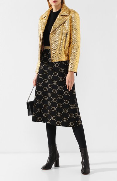 Кожаная куртка GUCCI, арт. 549306/XNABK, фото 2