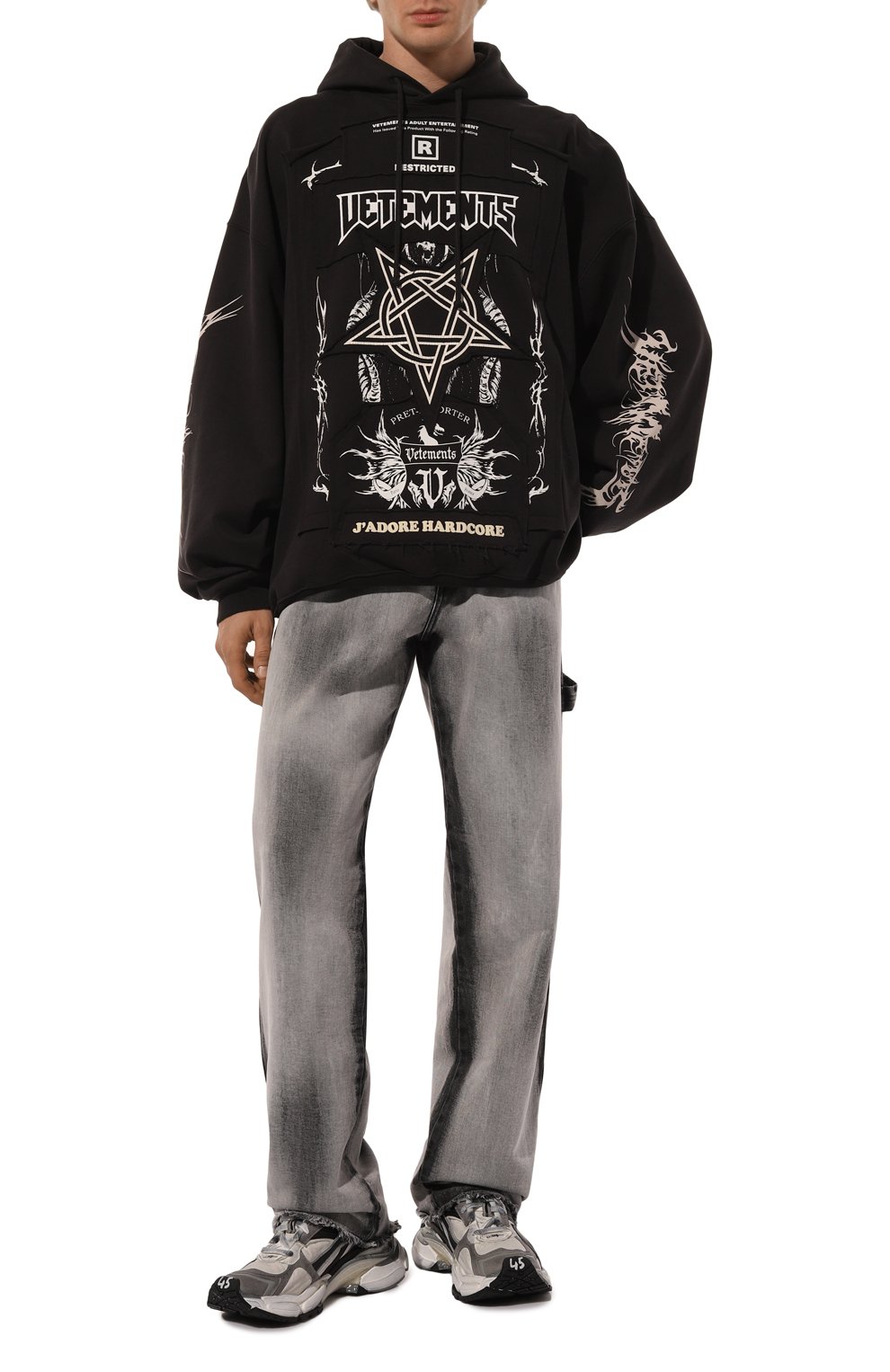 Текстильные кроссовки runner BALENCIAGA, арт. 772774/W3RNY, фото 2