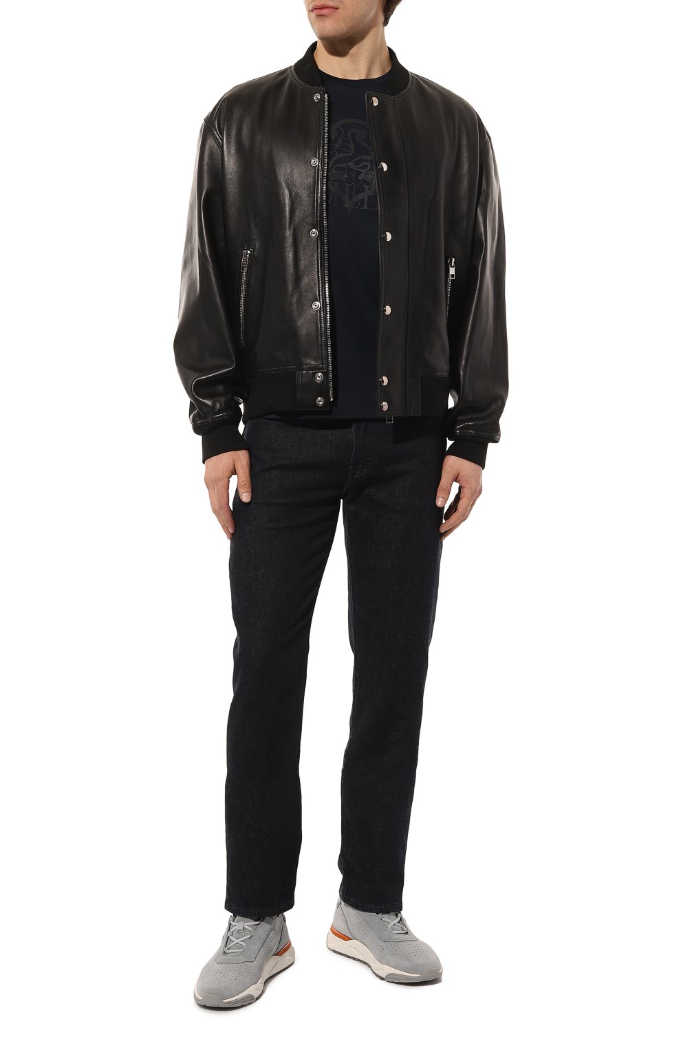 Хлопковая футболка ZILLI, арт. MBZ-NT560-TERM1/MC01, фото 2