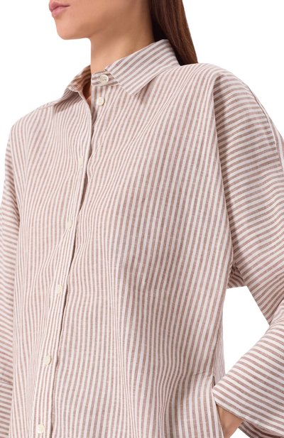 Рубашка изо льна и хлопка PIETRO BRUNELLI, арт. CA2514/LI0028, фото 5