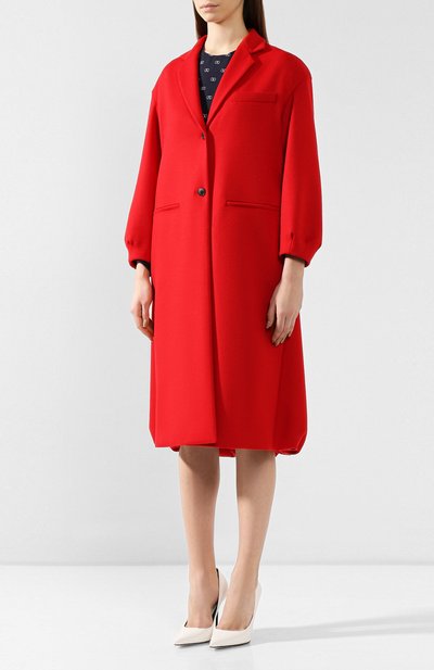 Шерстяное пальто VALENTINO, арт. SB3CA3L54NP, фото 3