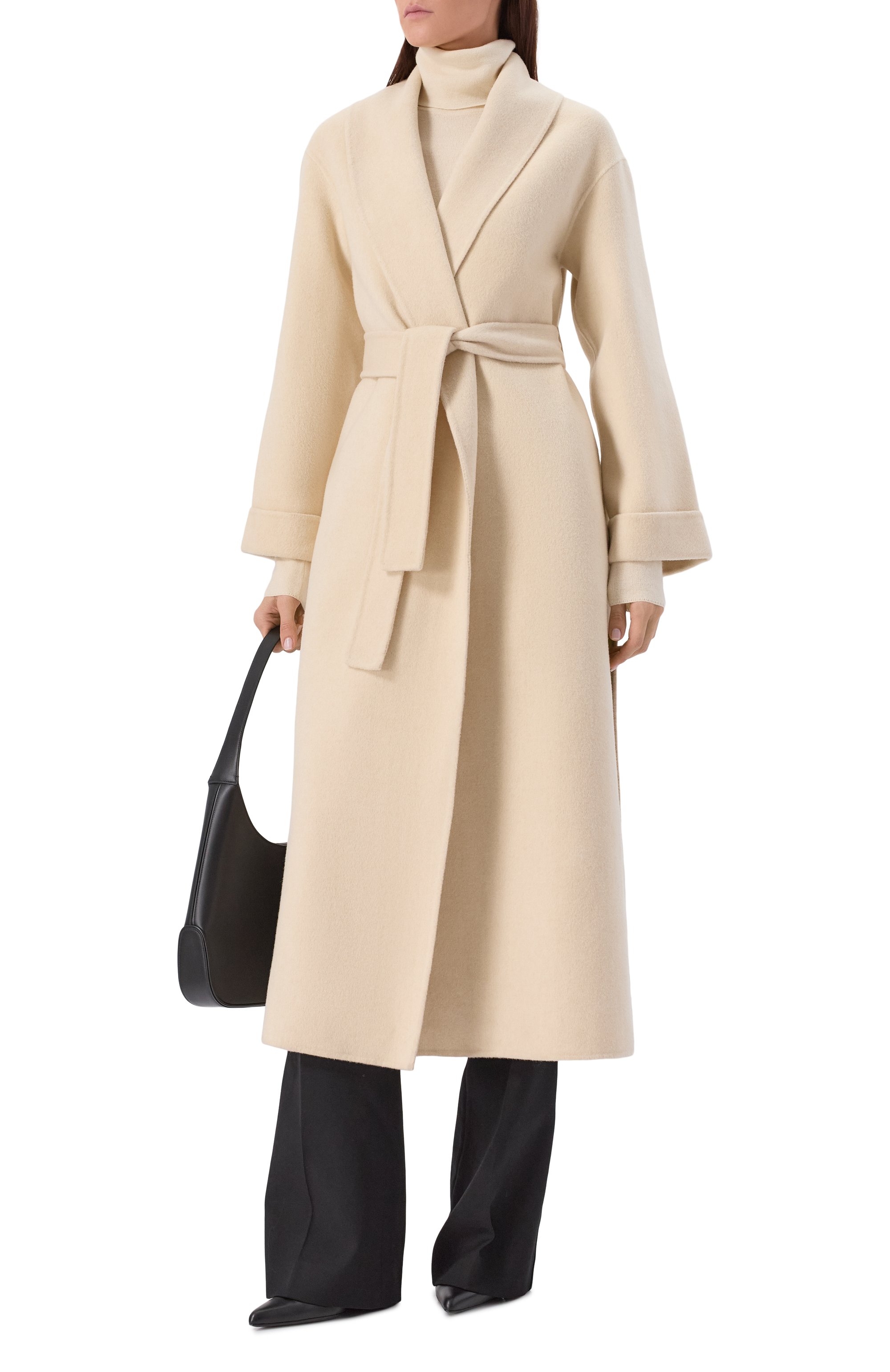 Пальто из шерсти и шелка ERIKA CAVALLINI, арт. P5WW03, фото 2