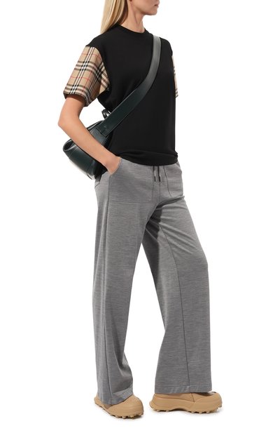 Хлопковая футболка BURBERRY, арт. 8043057, фото 2