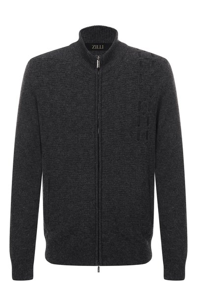 Мужской кардиган из кашемира и шерсти ZILLI, арт. KZMC01M0350VLST00