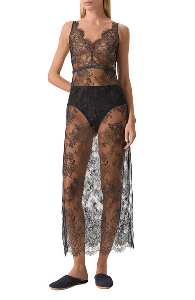 Сорочка AUBADE черного цвета по цене 31350 руб., арт. RZ45, фото 2 Сорочка AUBADE, арт. RZ45, фото 2