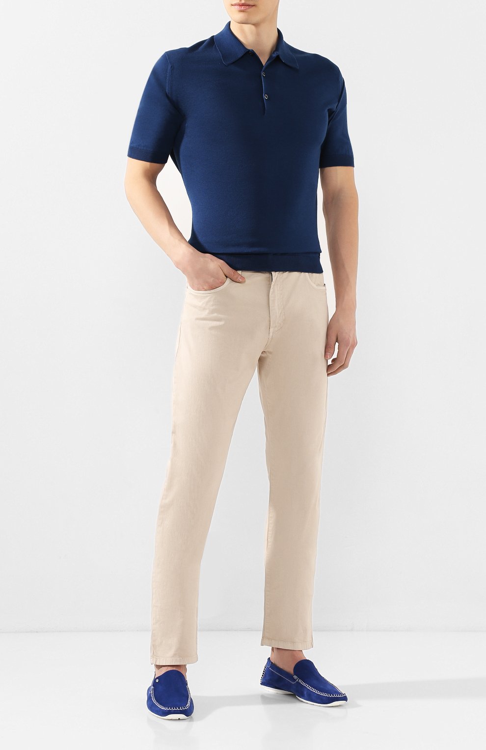 Замшевые мокасины ALDO BRUE, арт. AB0019J-VS, фото 2