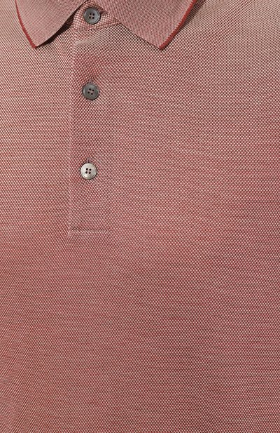 Шелковое поло ZEGNA, арт. UB330A5/B775R05, фото 5