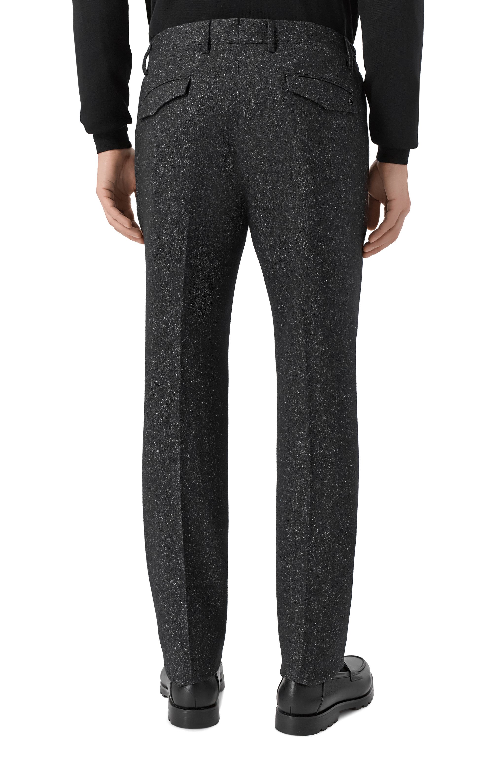 Брюки из шерсти и шелка STEFANO RICCI, арт. M1T5300022/WKC01R, фото 4