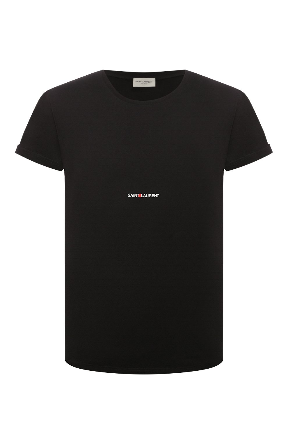Хлопковая футболка SAINT LAURENT, арт. 464572/YB2DQ, фото 1