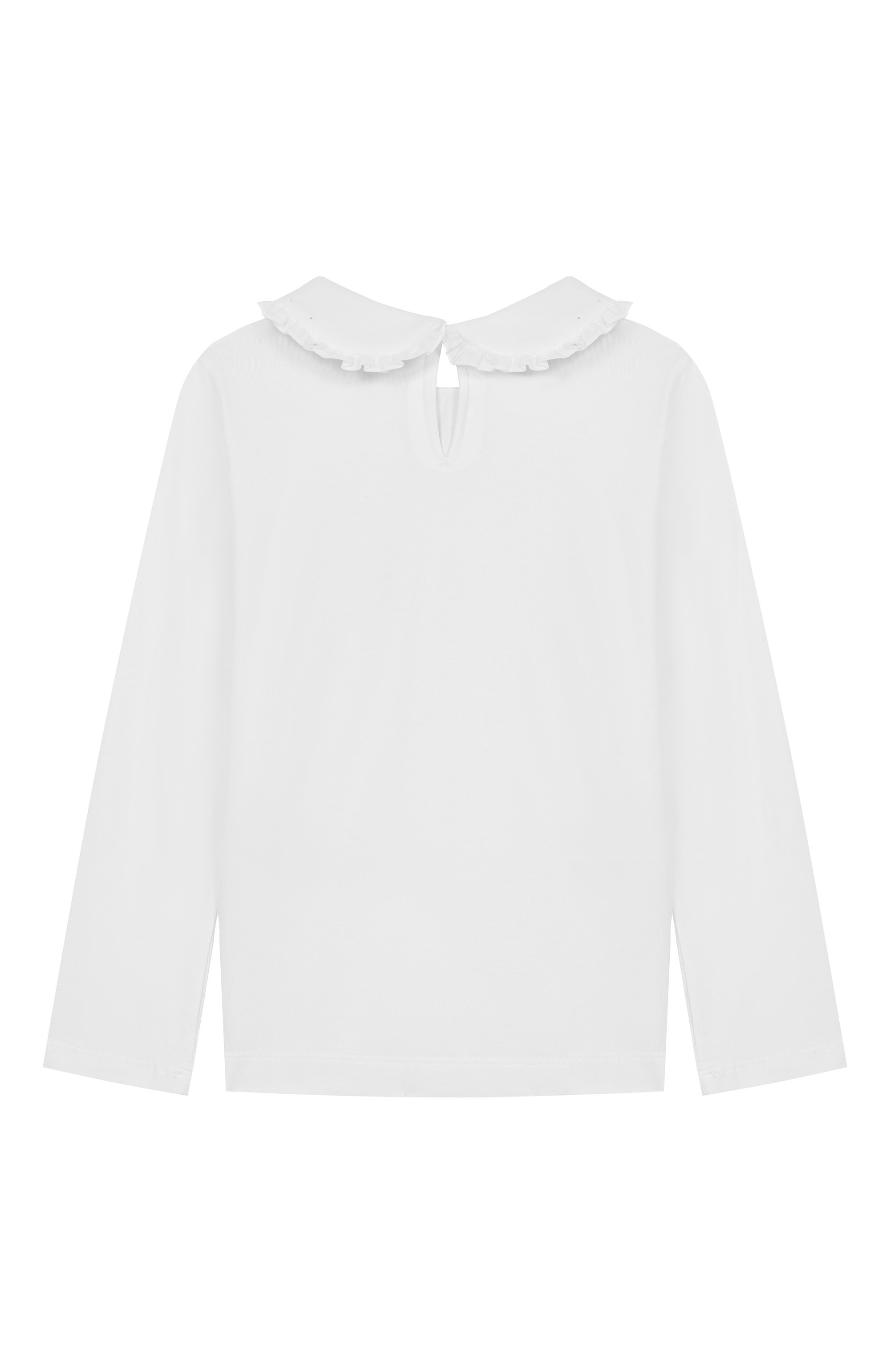 Хлопковый лонгслив MONNALISA, арт. 18FTSH, фото 2