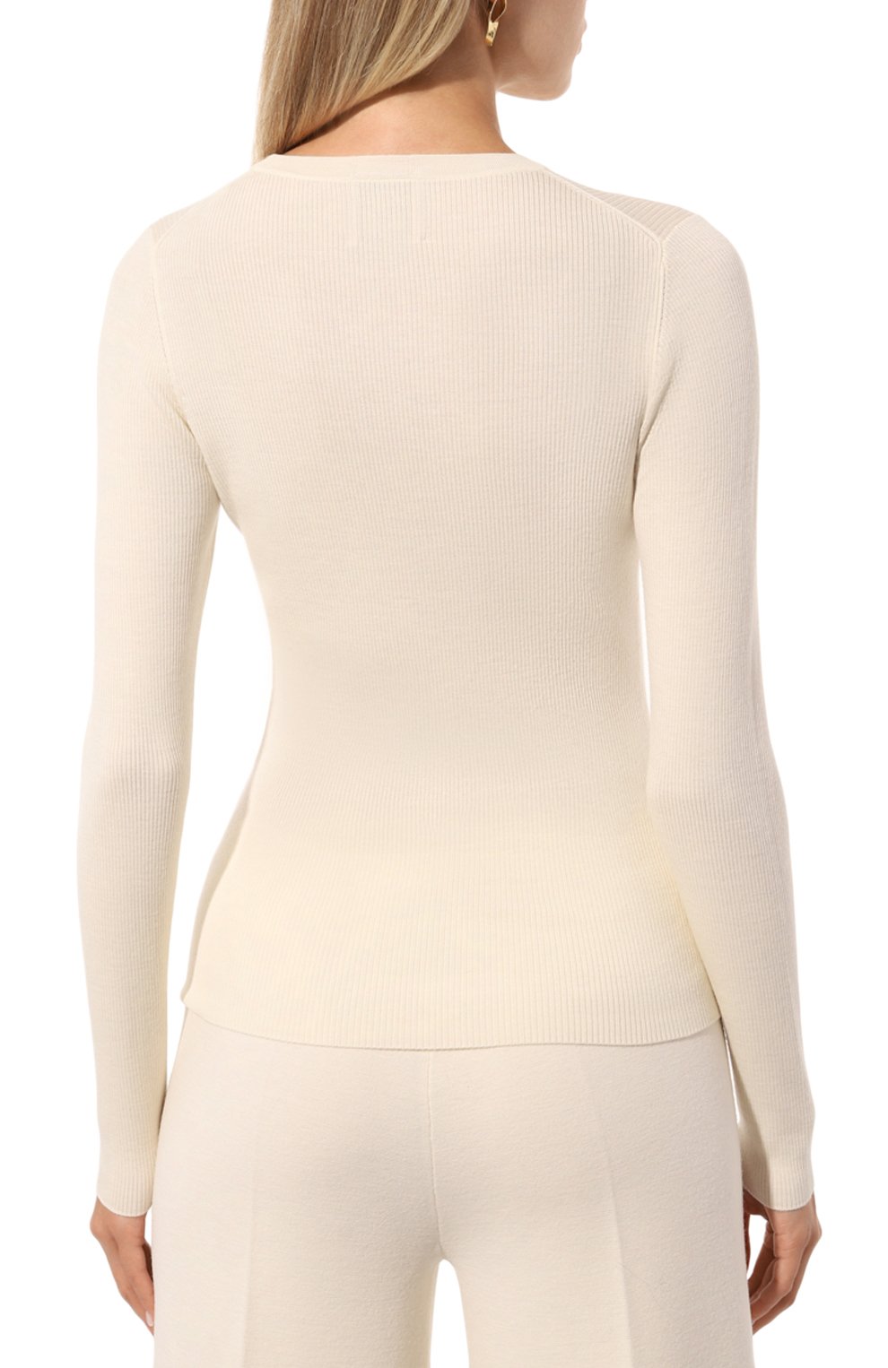 Шерстяной пуловер ALLUDE, арт. 245/64004, фото 4