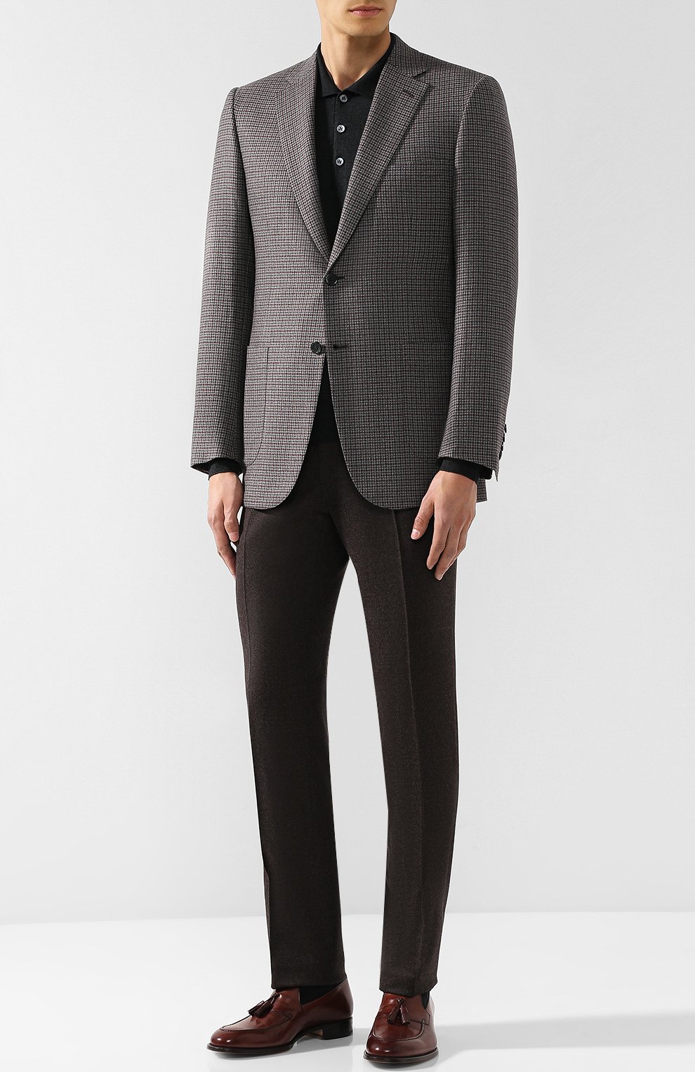 Кожаные лоферы с кисточками BRIONI, арт. QFCP0L/P6757, фото 2