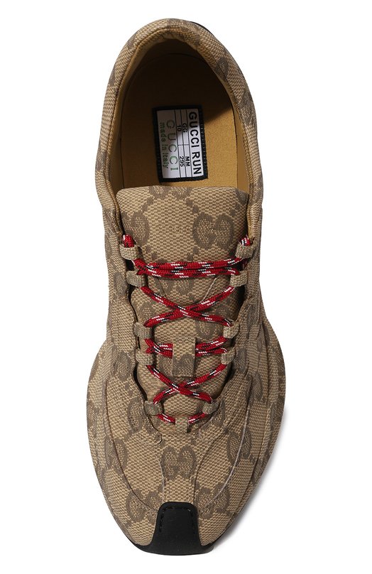 фото Кожаные кроссовки run gucci