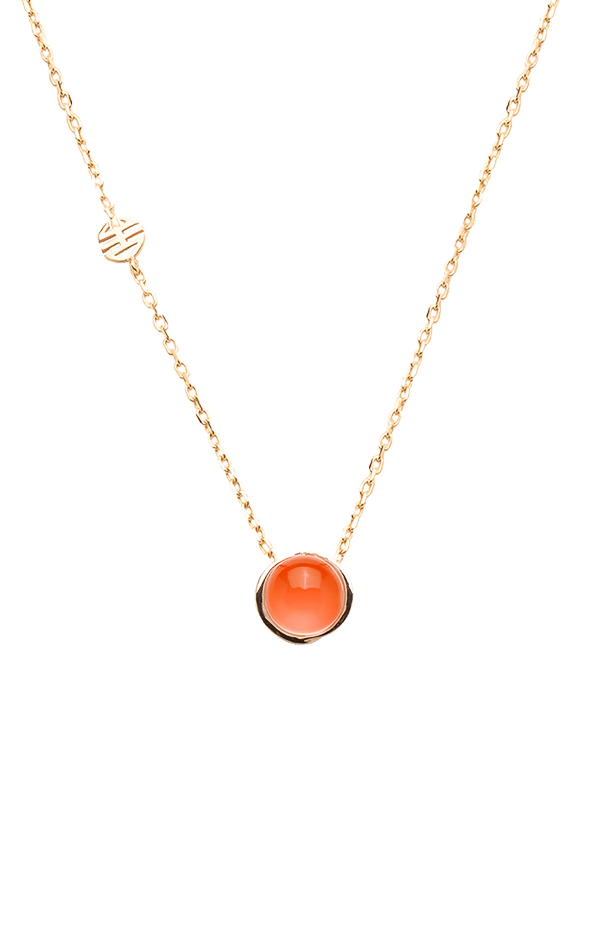 Кулон MIMI бесцветного цвета по цене 109200 руб., арт. SP22BAKCRN8-42, фото 1 Кулон MIMI, арт. SP22BAKCRN8-42, фото 1