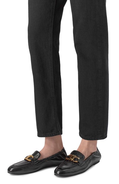 Женские кожаные лоферы jodie FERRAGAMO, арт. 01J573/779