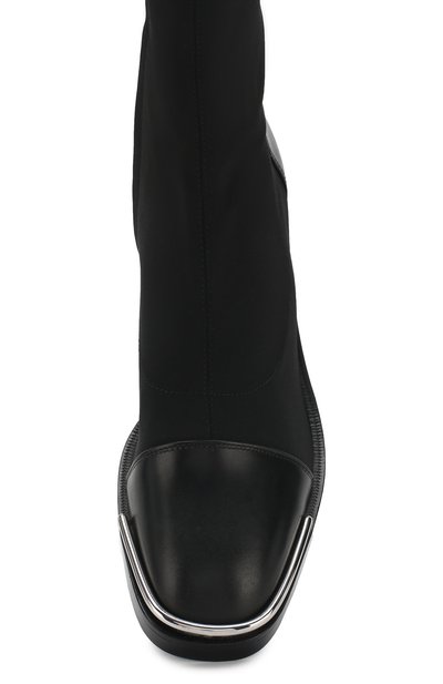 Комбинированные ботильоны hailey ALEXANDER WANG, арт. 3049B0028M, фото 5