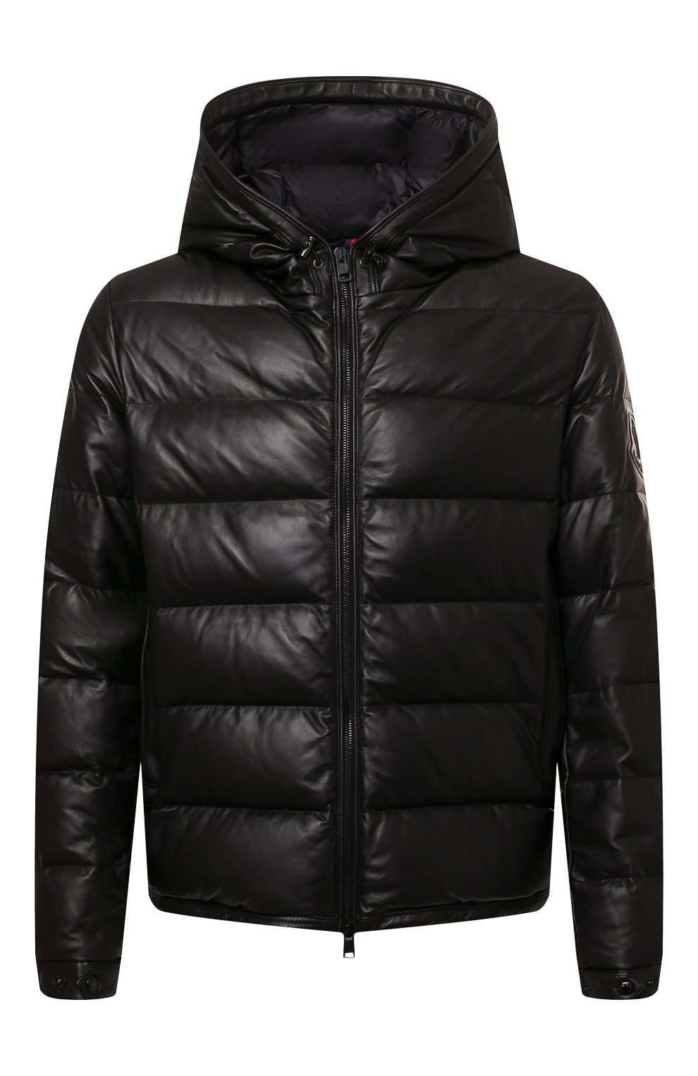 Кожаный пуховик gebroulaz MONCLER, арт. G2-091-1A001-01-50118, фото 1