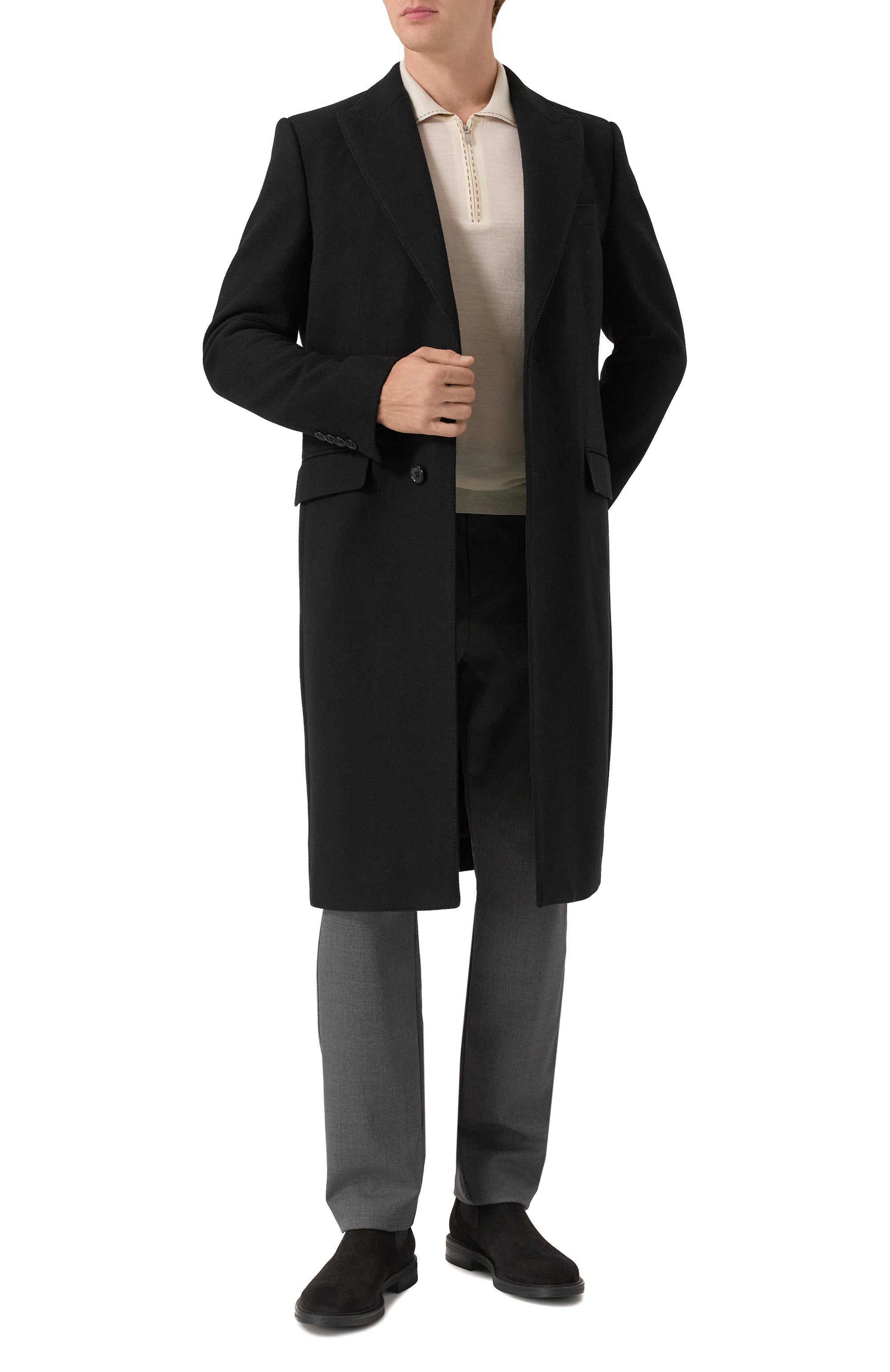 Замшевые челси W.GIBBS черного цвета по цене 48950 руб., арт. 3169002/2301, фото 2 Замшевые челси W.GIBBS, арт. 3169002/2301, фото 2