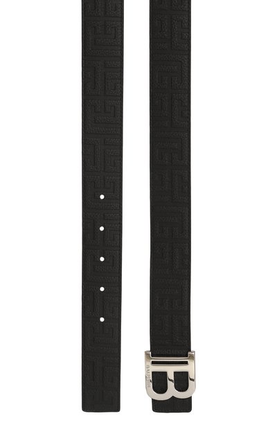 Кожаный ремень BALMAIN черного цвета по цене 56750 руб., арт. BM1WJ000/LPSE, фото 3 Кожаный ремень BALMAIN, арт. BM1WJ000/LPSE, фото 3