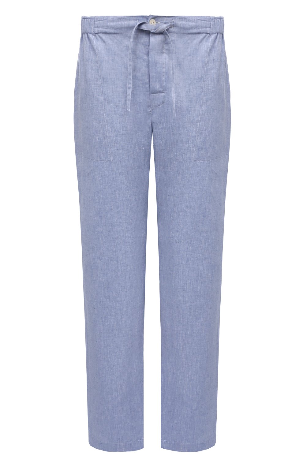 Хлопковые домашние брюки ROBERTO RICETTI голубого цвета по цене 17350 руб., арт. PATASCA/C3208, фото 1 Хлопковые домашние брюки ROBERTO RICETTI, арт. PATASCA/C3208, фото 1