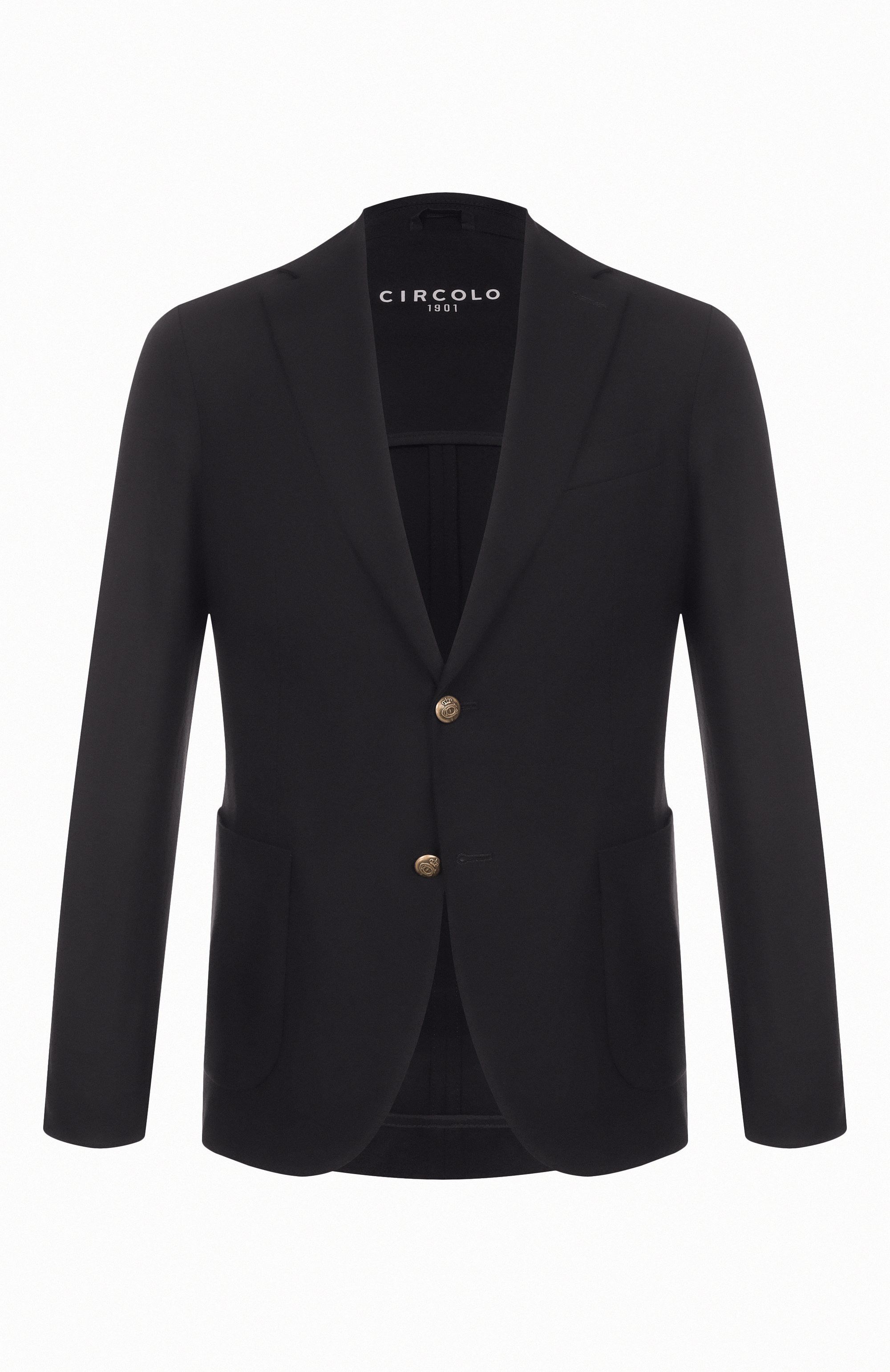 Пиджак из шерсти и кашемира CIRCOLO 1901 черного цвета по цене 77200 руб., арт. CN5059, фото 1 Пиджак из шерсти и кашемира CIRCOLO 1901, арт. CN5059, фото 1