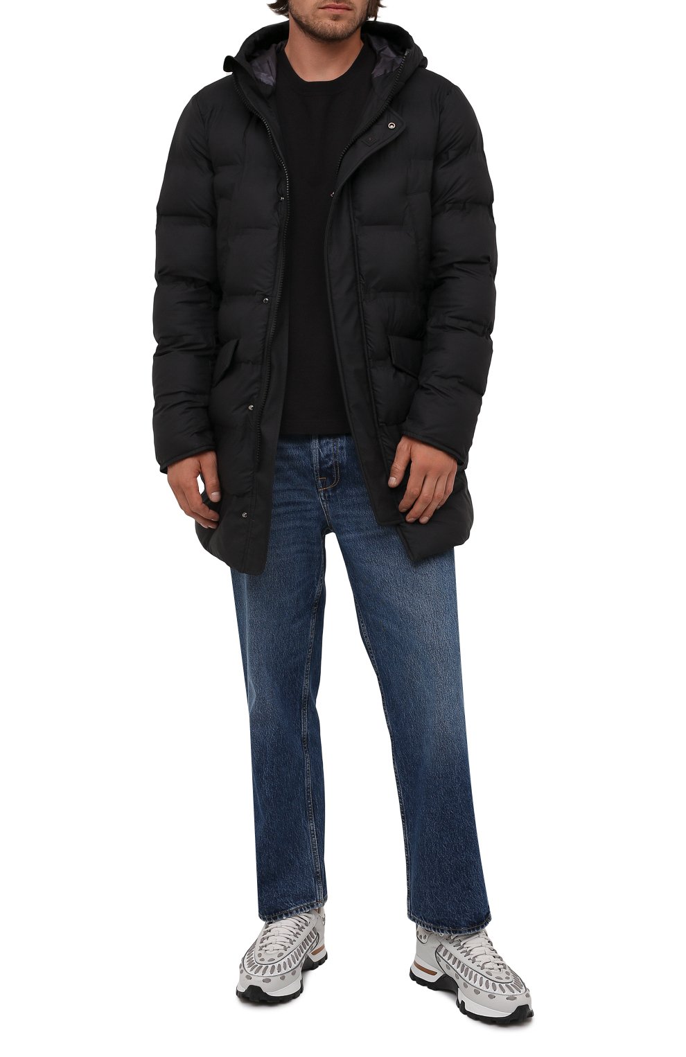 Пуховик KIRED черного цвета по цене 133000 руб., арт. WSUKW7408505000, фото 2 Пуховик KIRED, арт. WSUKW7408505000, фото 2