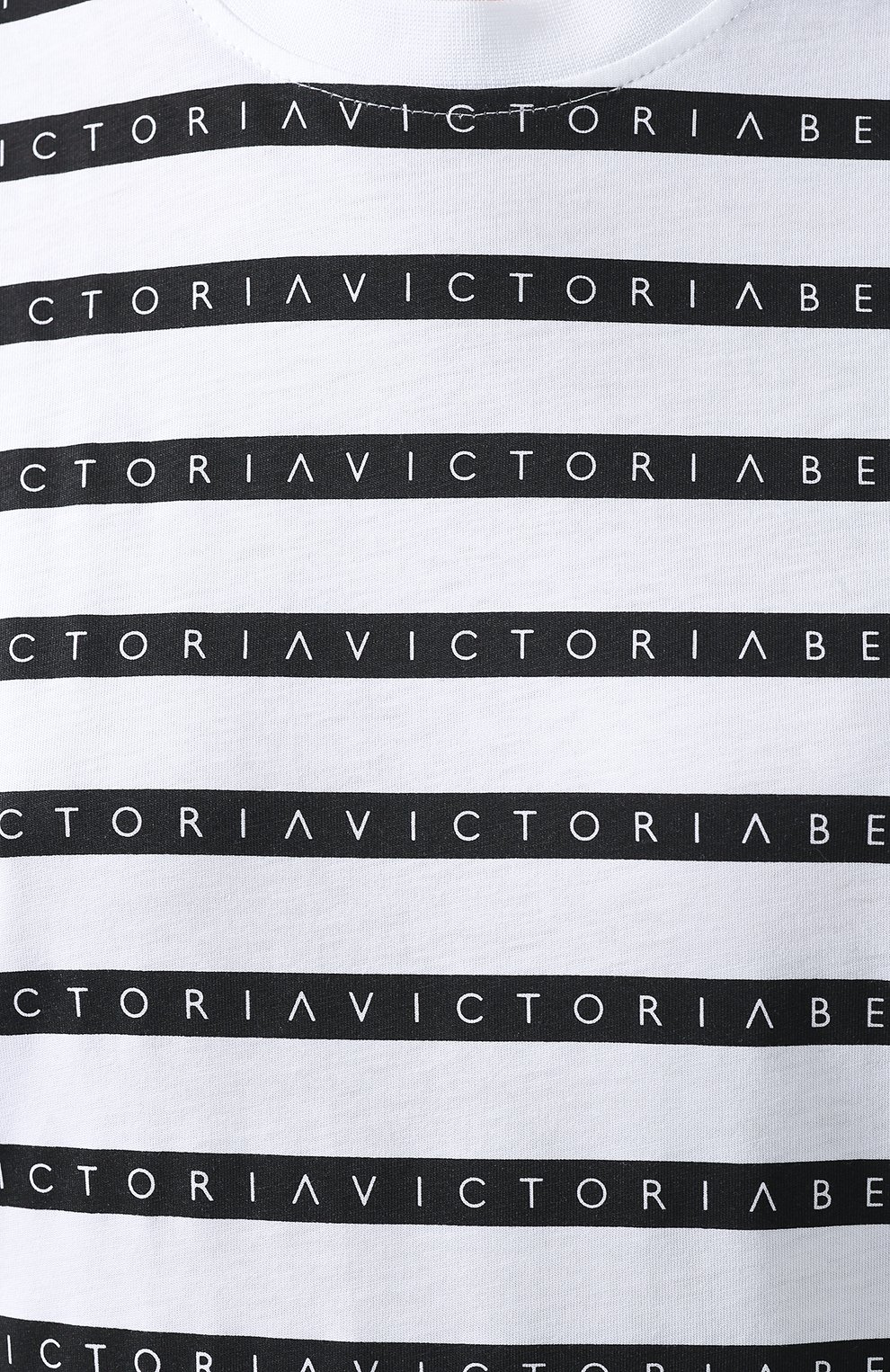 Хлопковая футболка VICTORIA, VICTORIA BECKHAM, арт. W2419JTS000361A, фото 5