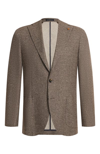 Мужской пиджак из шерсти и хлопка SARTORIA LATORRE, арт. JD74/JI130