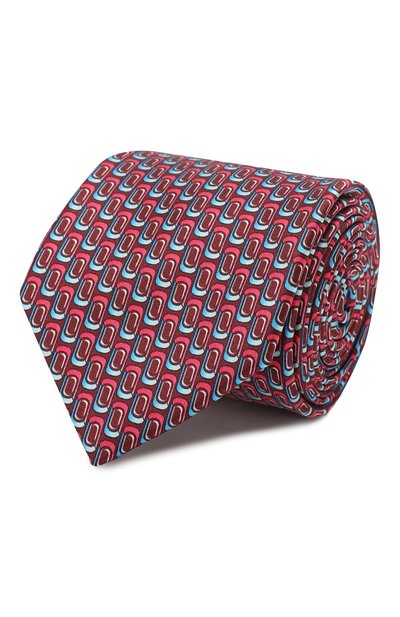 Мужской шелковый галстук ZILLI, арт. 50292/TIES