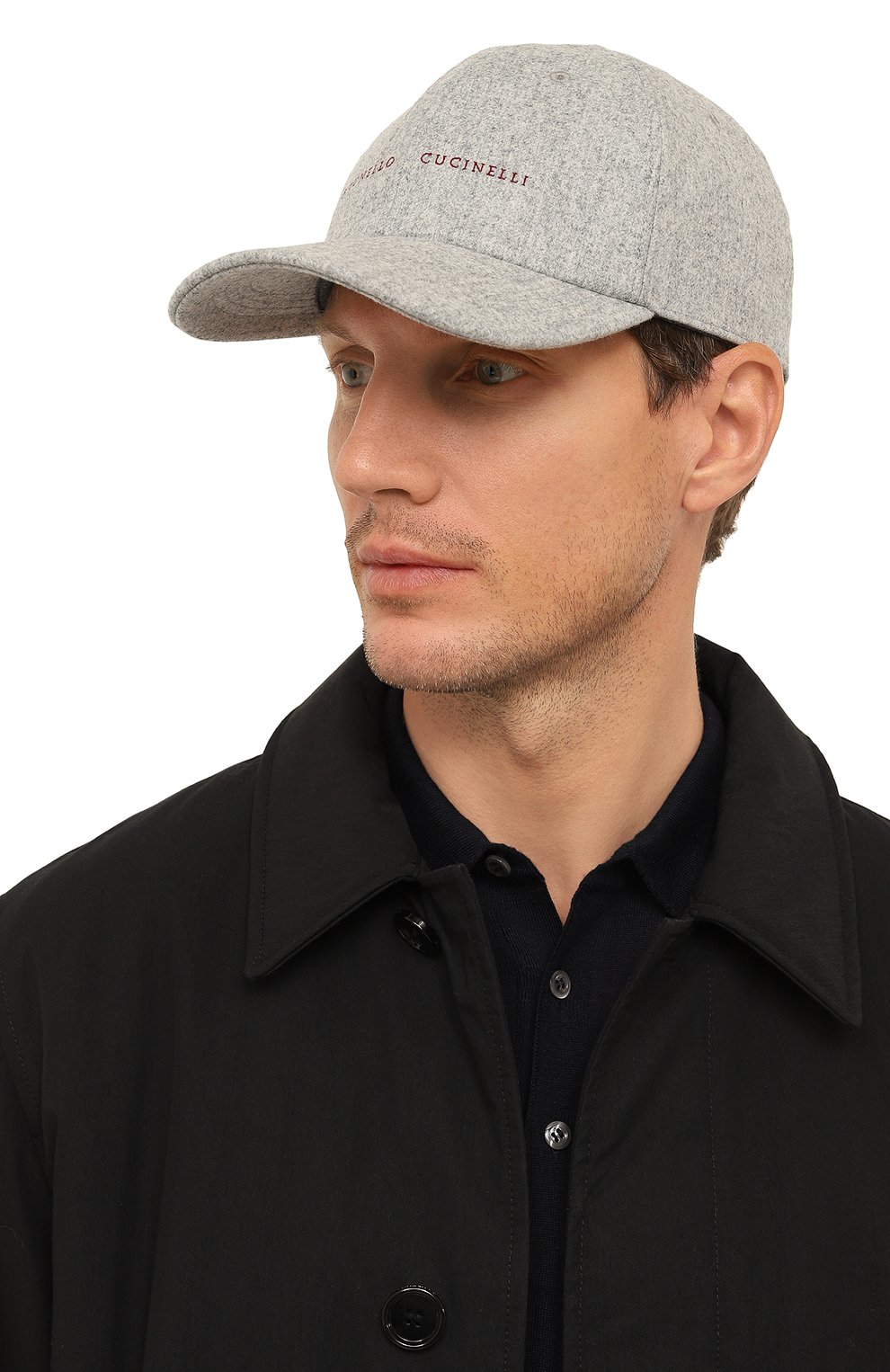Шерстяная бейсболка BRUNELLO CUCINELLI, арт. M038P9992, фото 2