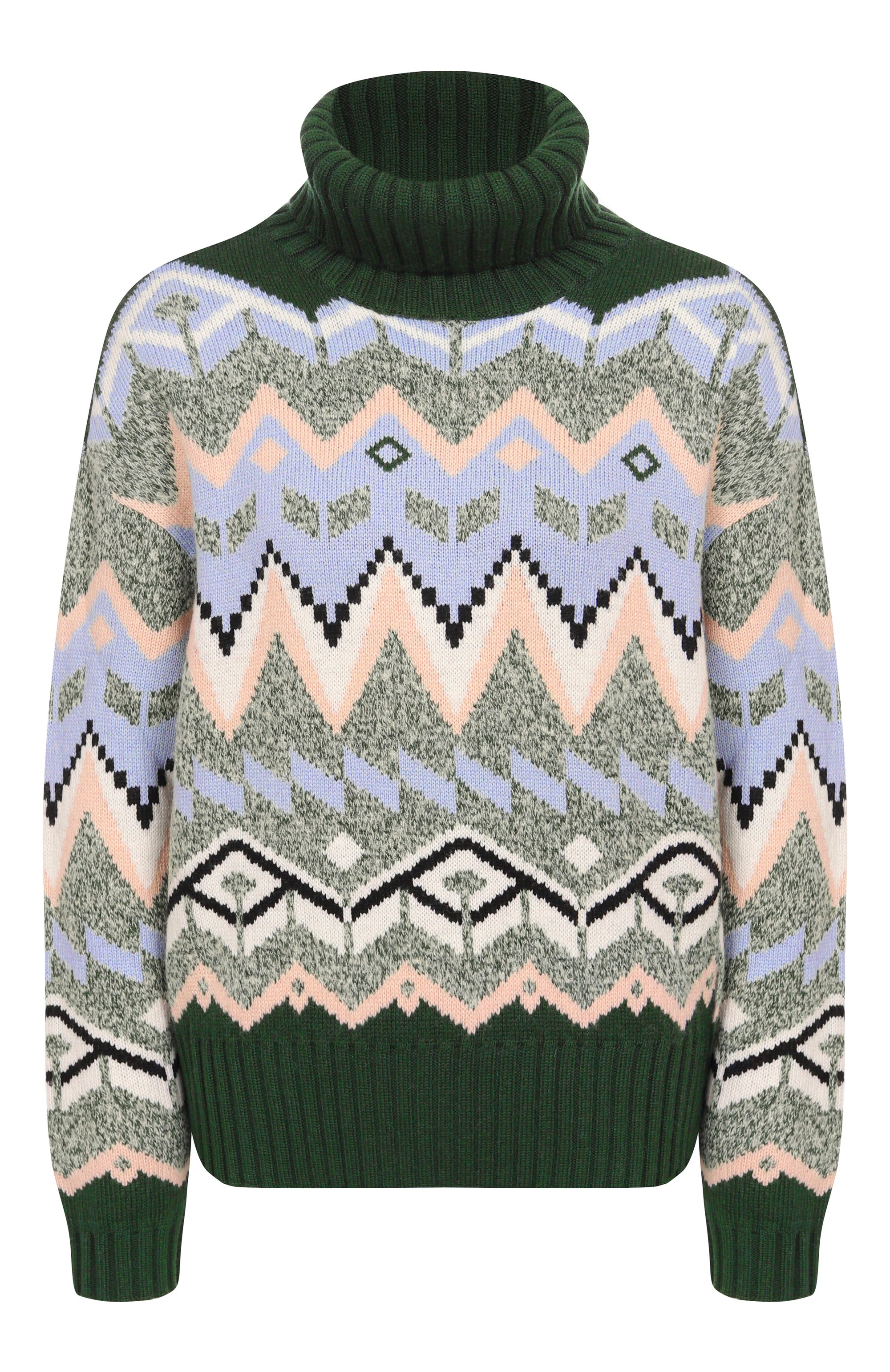 Свитер BOGNER зеленого цвета по цене 48000 руб., арт. 86935256, фото 1 Свитер BOGNER, арт. 86935256, фото 1