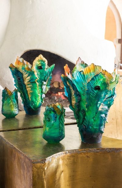 Ваза fleur de paon DAUM, арт. 05692-1, фото 2