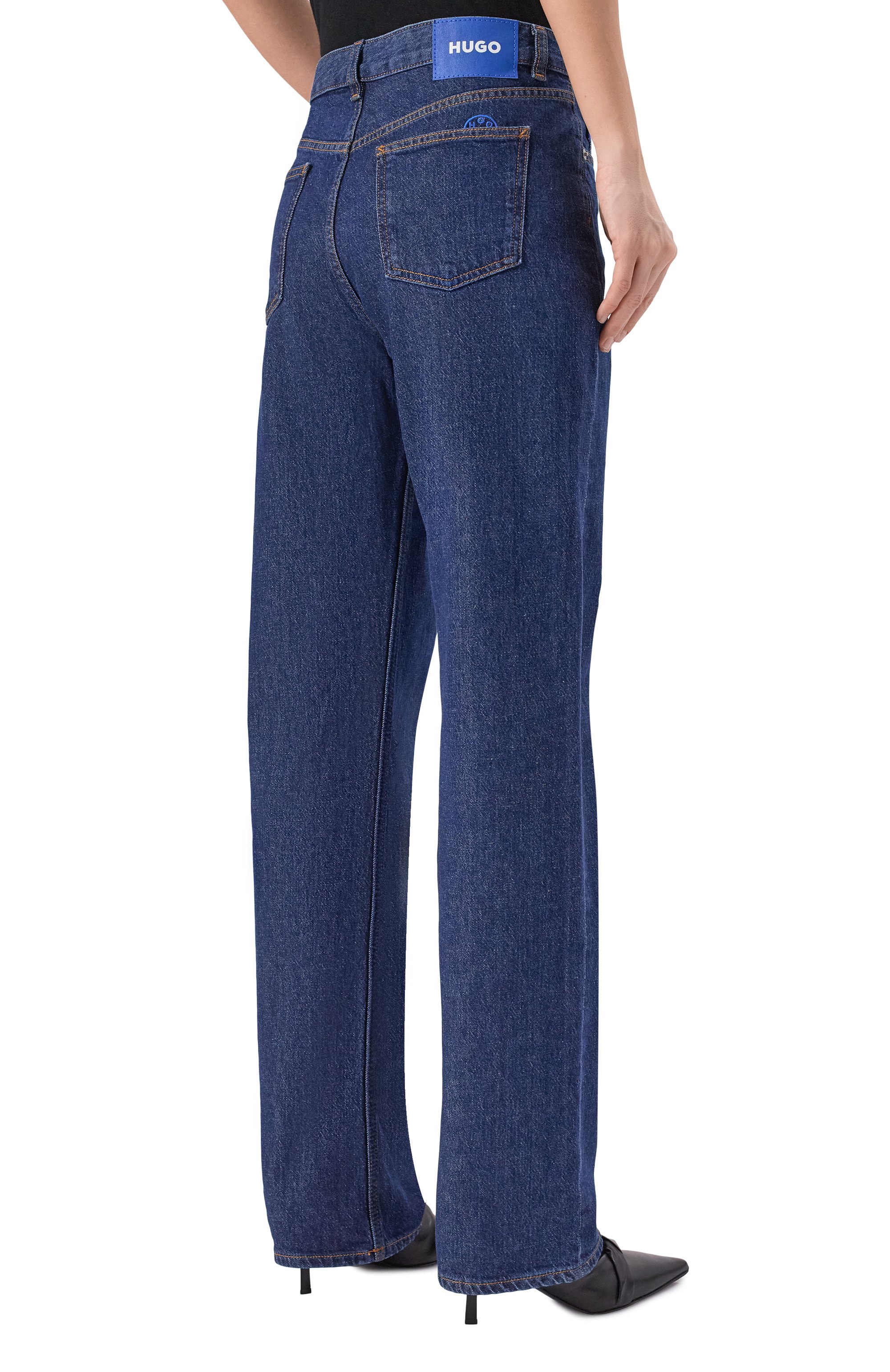 Джинсы HUGO BLUE синего цвета по цене 14950 руб., арт. 50520594, фото 4 Джинсы HUGO BLUE, арт. 50520594, фото 4