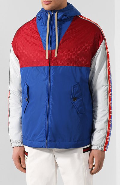 Куртка GUCCI синего цвета по цене 141000 руб., арт. 598722/ZADC9, фото 3 Куртка GUCCI, арт. 598722/ZADC9, фото 3