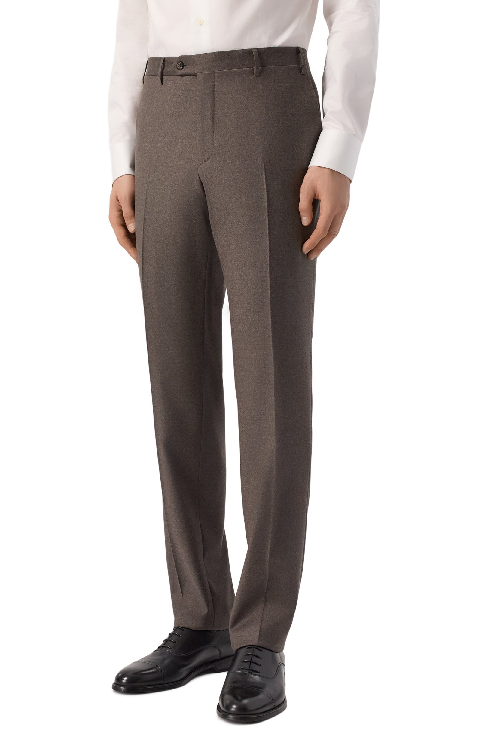 Шерстяной костюм CORNELIANI коричневого цвета по цене 173000 руб., арт. 286008/2A18581_SET, фото 4 Шерстяной костюм CORNELIANI, арт. 286008/2A18581_SET, фото 4