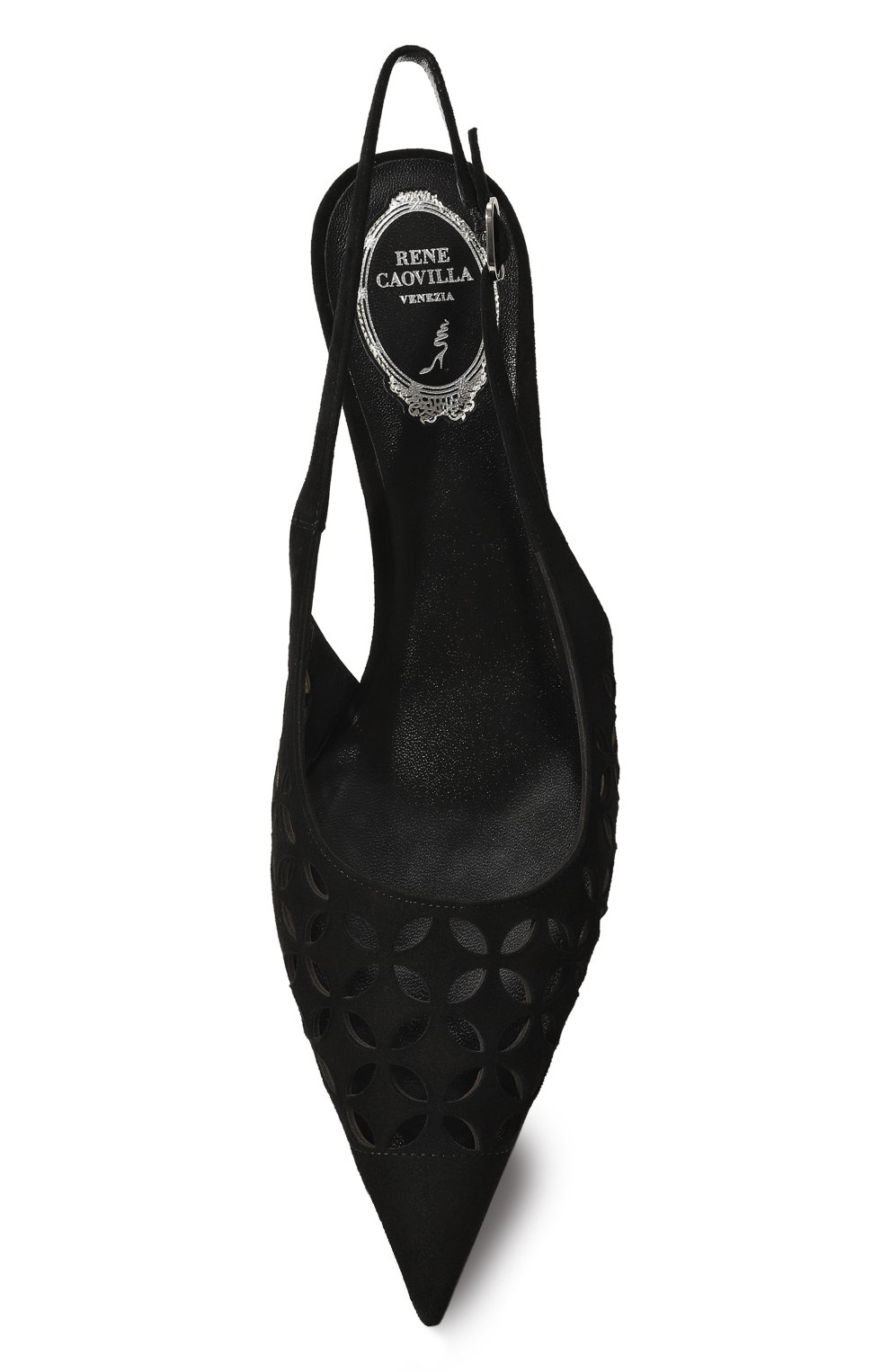 Замшевые туфли trifora 50 RENE CAOVILLA, арт. C12275-050, фото 6