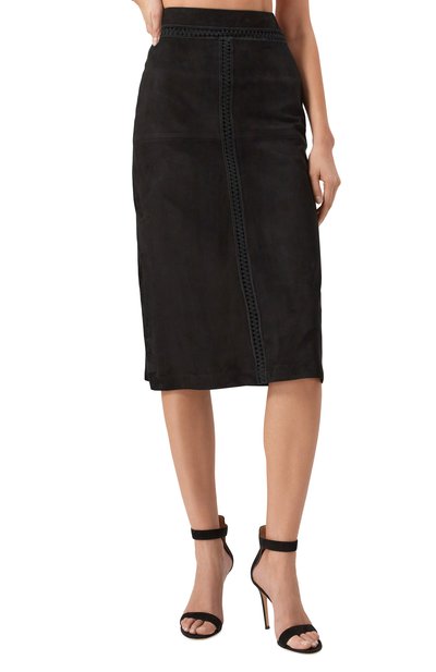 Замшевая юбка MVST, арт. ZBET-X1155-2, фото 3