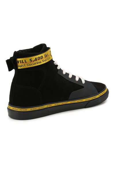 Замшевые кеды OFF-WHITE, арт. 0MIA116R207800551060, фото 4
