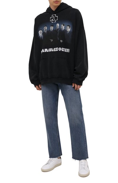 Хлопковое худи balenciaga x rammstein BALENCIAGA, арт. 651799/TLV53, фото 2