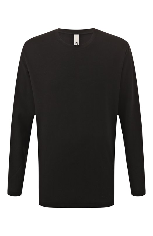 

Хлопковый лонгслив Attachment, Чёрный