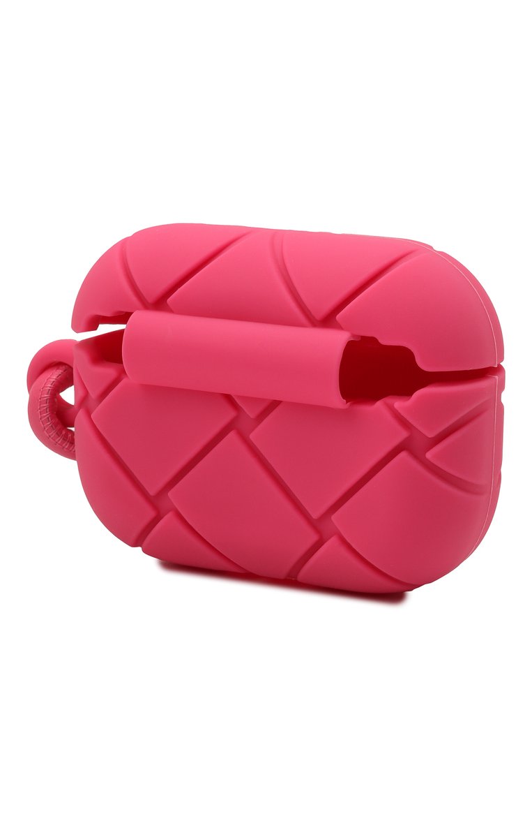 Чехол для airpods pro BOTTEGA VENETA розового цвета, арт. 650530/V0EY1 | Фото 2 (Материал: Пластик; Региональные ограничения белый список (Axapta Mercury): Не проставлено; Нос: Не проставлено)