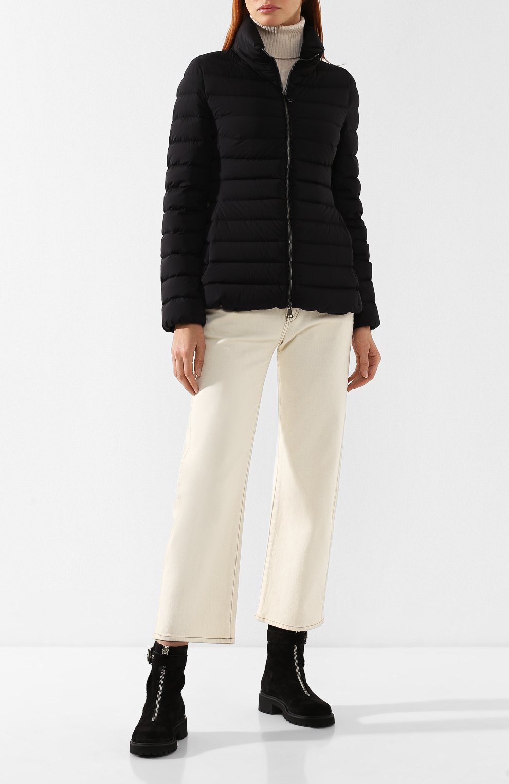 Пуховая курка moncler guillemot с воротником-стойкой MONCLER, арт. D2-093-46397-90-53513, фото 2