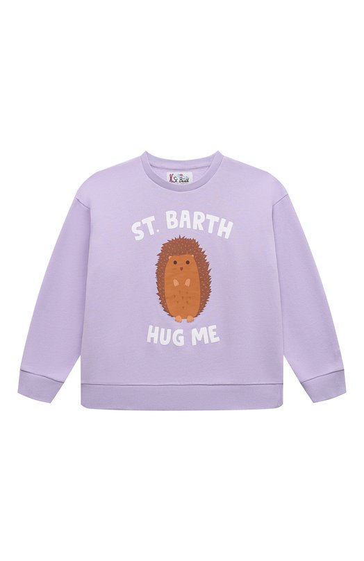 

Хлопковый свитшот MC2 Saint Barth, Сиреневый