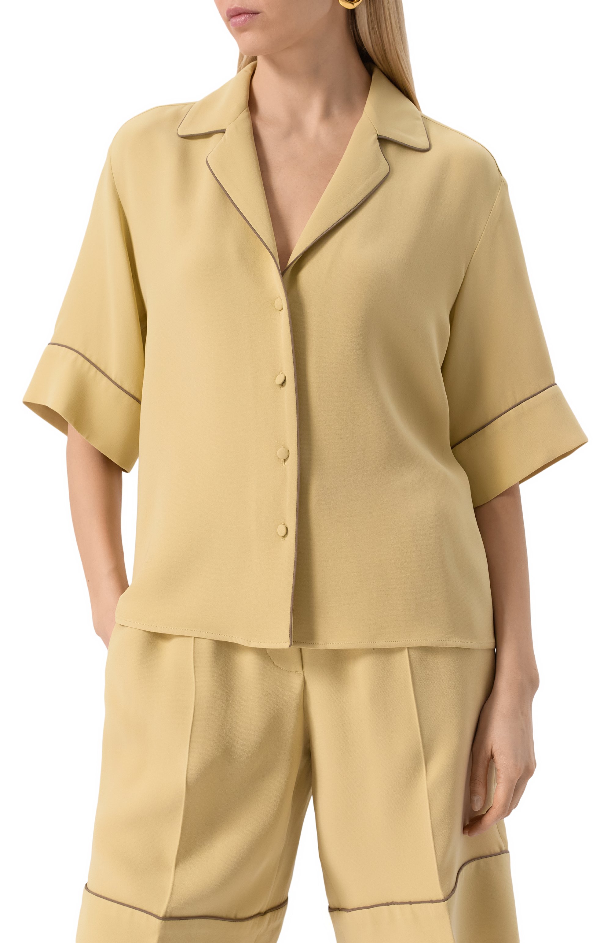 Шелковая блузка MVST, арт. 25E/X2P/0/G031/5545, фото 3