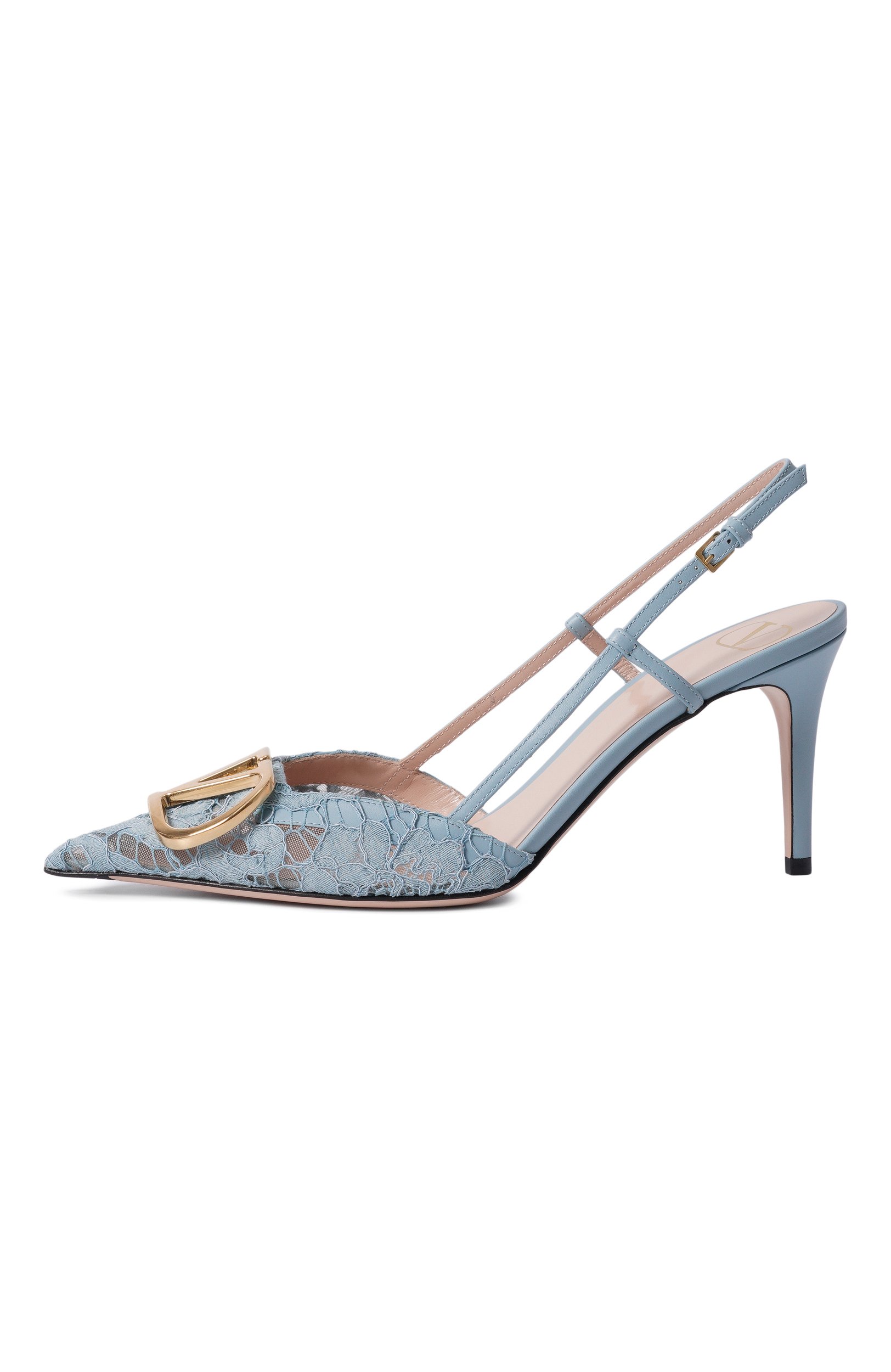 Комбинированные туфли vlogo signature VALENTINO, арт. 9W2S0R01/MMC, фото 4