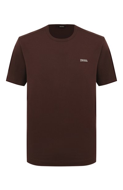 Хлопковая футболка ZEGNA, арт. UC360A6/C760, фото 1