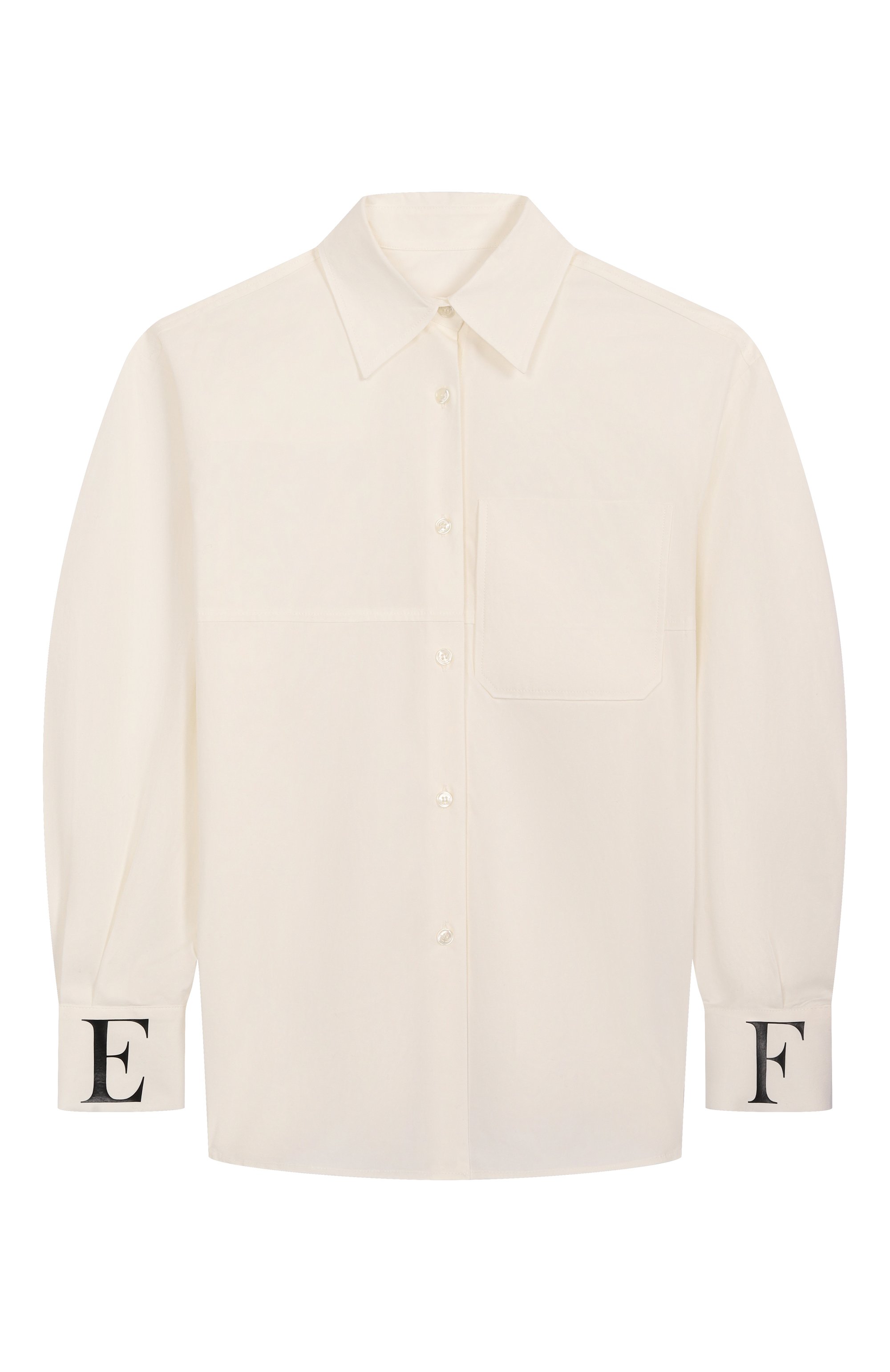 Хлопковая рубашка ELISABETTA FRANCHI LA MIA BAMBINA, арт. EFCA2700/CA235/6-8, фото 1