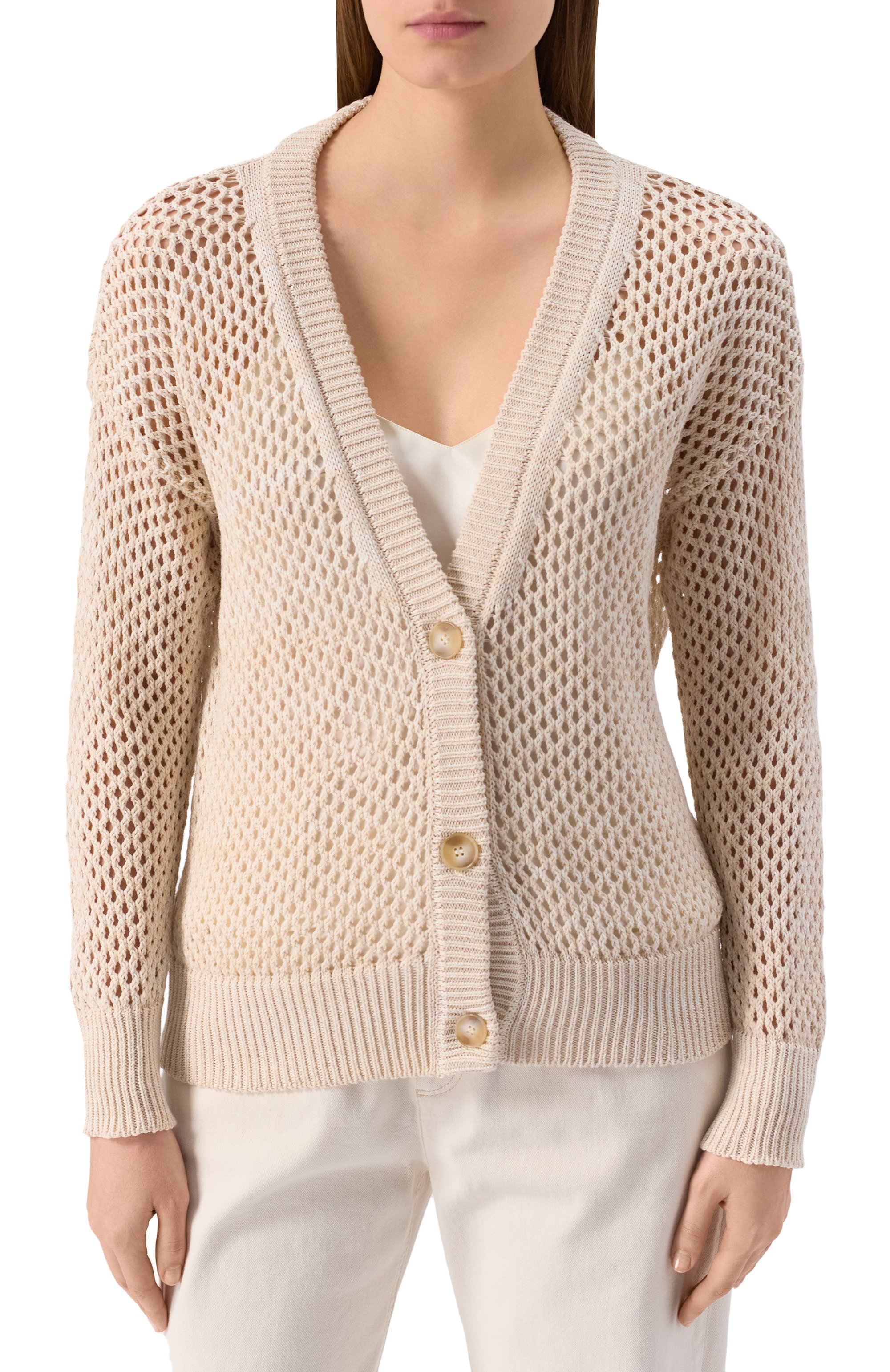 Хлопковый кардиган PIETRO BRUNELLI, арт. CG G007/C00102, фото 3