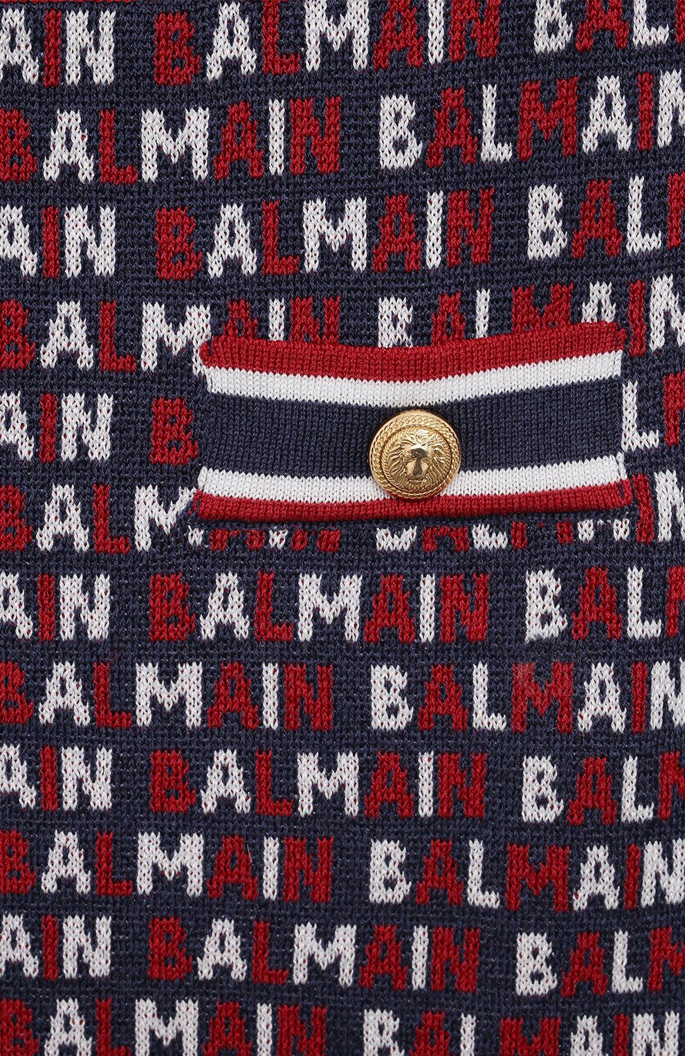 Юбка из хлопка и вискозы BALMAIN, арт. BU7A41, фото 3